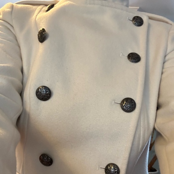 Moda International Classic Cream Trench Coat - Picture 9 of 10